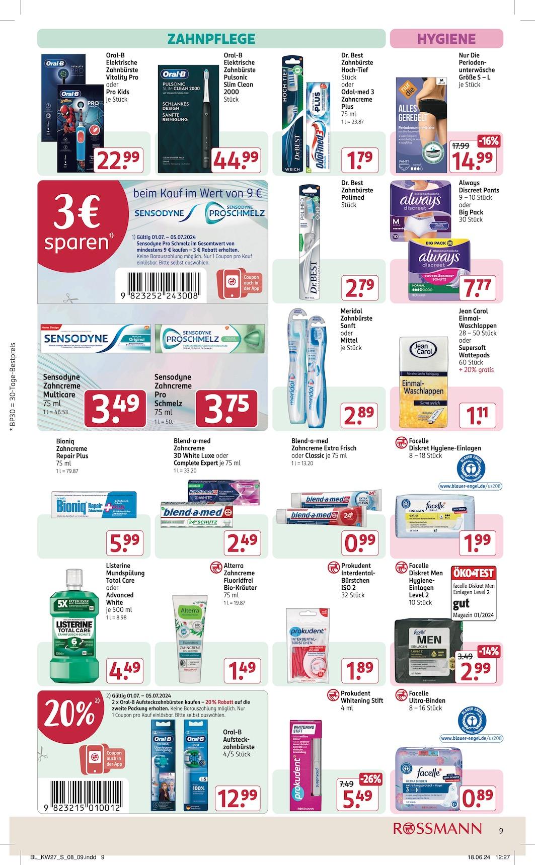 Rossmann Aktueller Prospekt ab Montag Seite 13