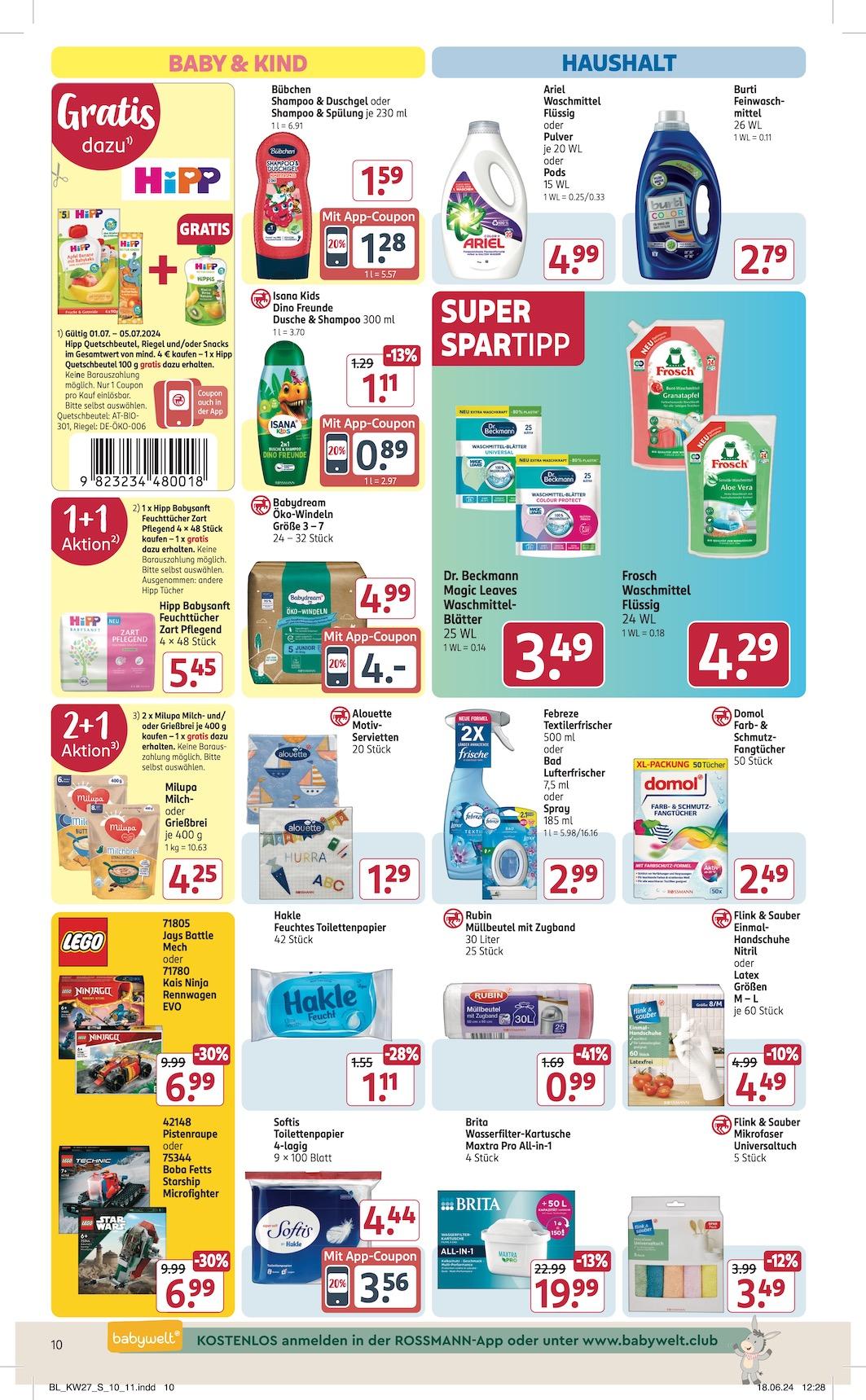 Rossmann Aktueller Prospekt ab Montag Seite 14
