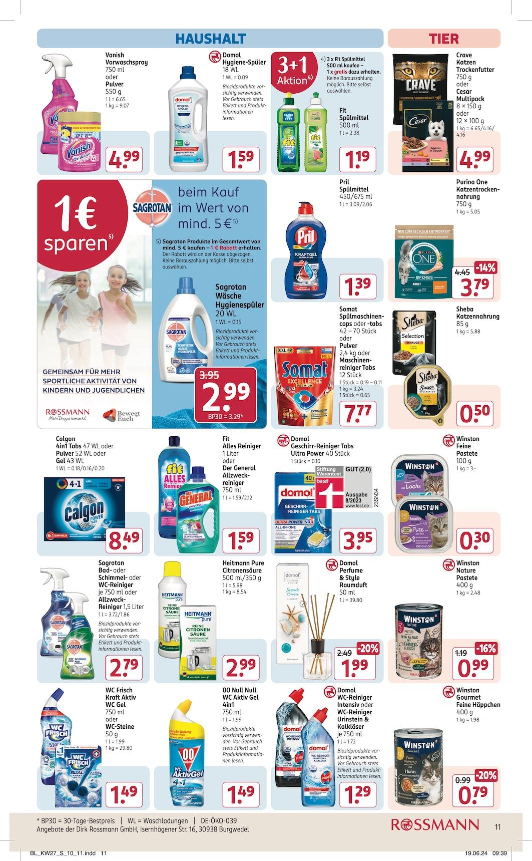 Rossmann Aktueller Prospekt ab Montag Seite 15
