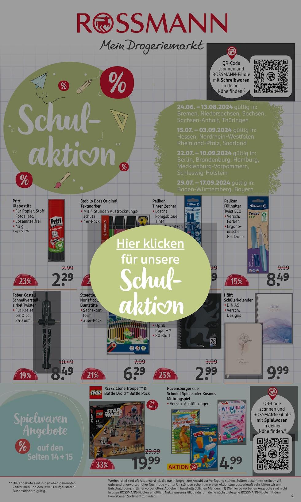 Rossmann Aktueller Prospekt ab Montag Seite 22