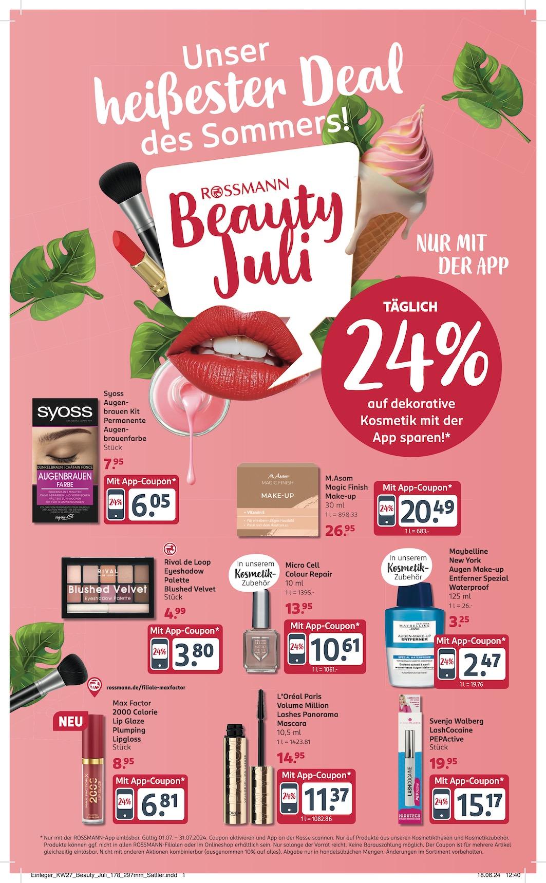 Rossmann Aktueller Prospekt ab Montag Seite 7