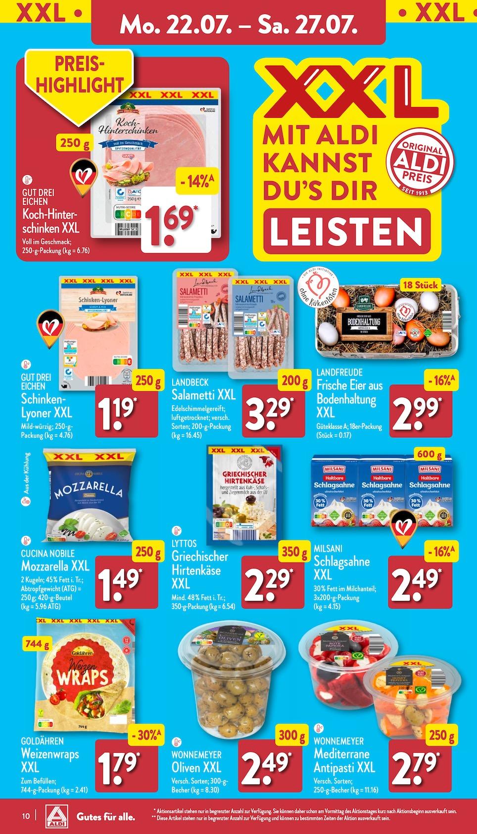 Aldi Aldi Nord Prospekt ab Montag Seite 10