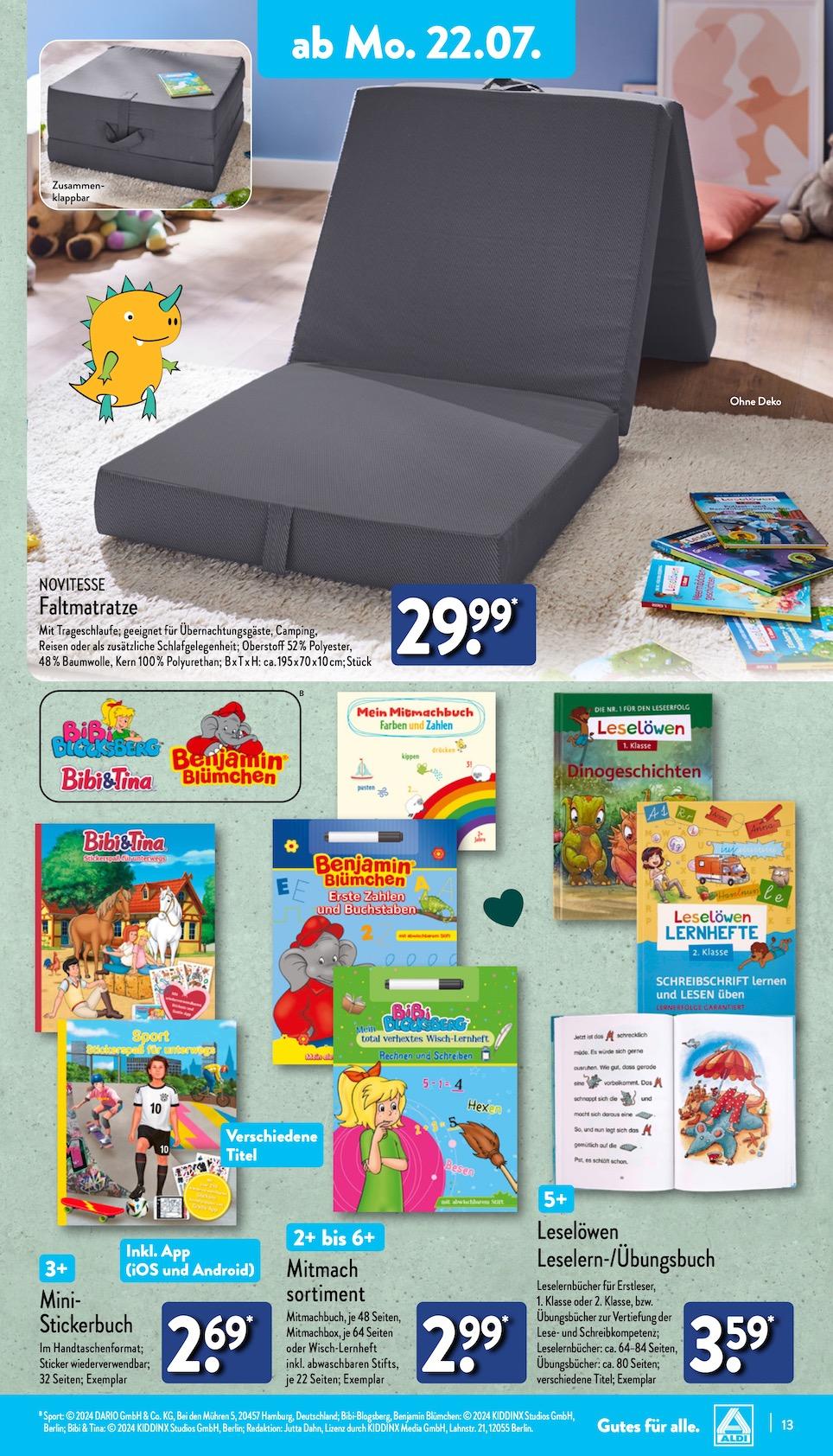 Aldi Aldi Nord Prospekt ab Montag Seite 13