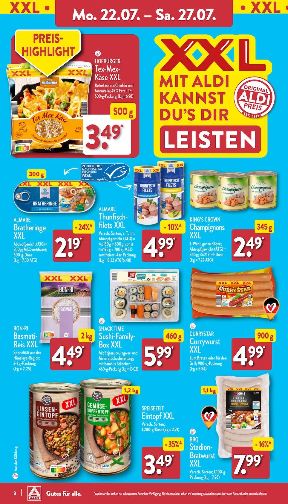 Aldi Aldi Nord Prospekt ab Montag Seite 8