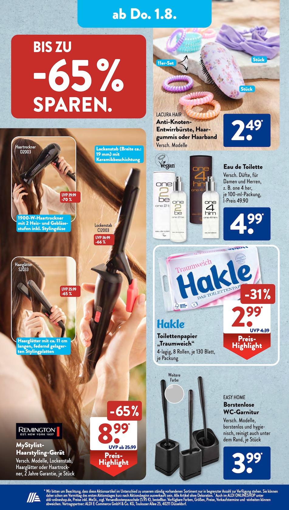 Aldi Aldi Süd Prospekt ab Montag Seite 12