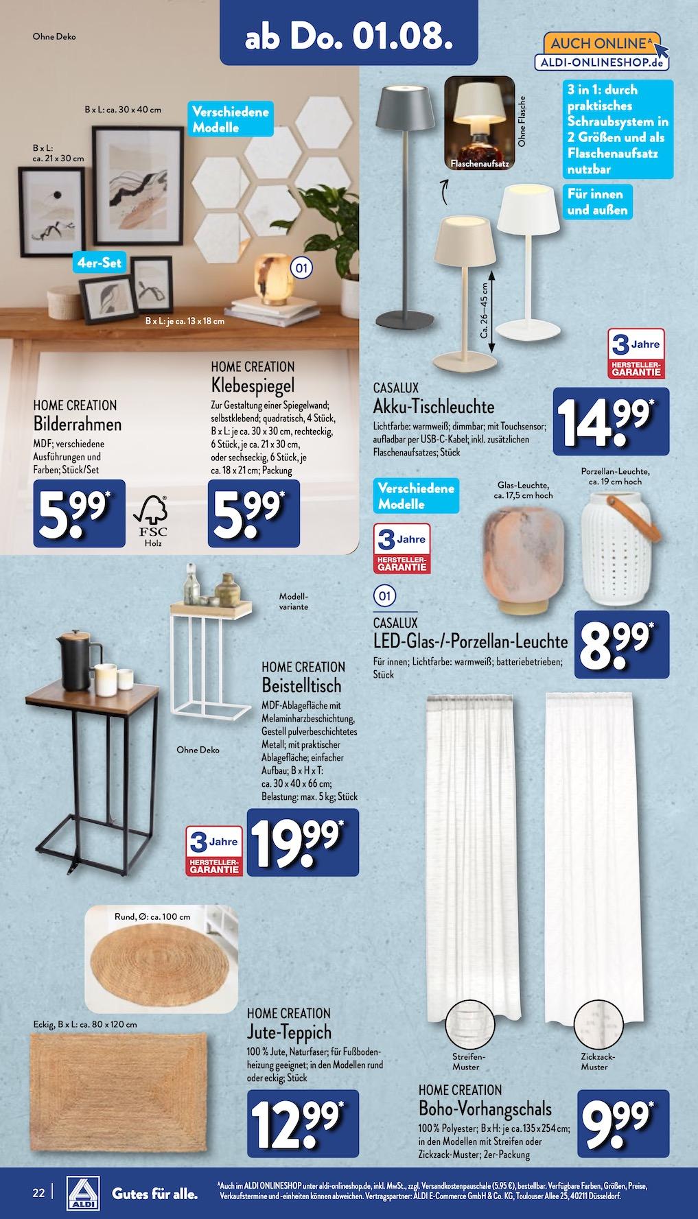 Aldi Aldi Nord Prospekt ab Montag Seite 22