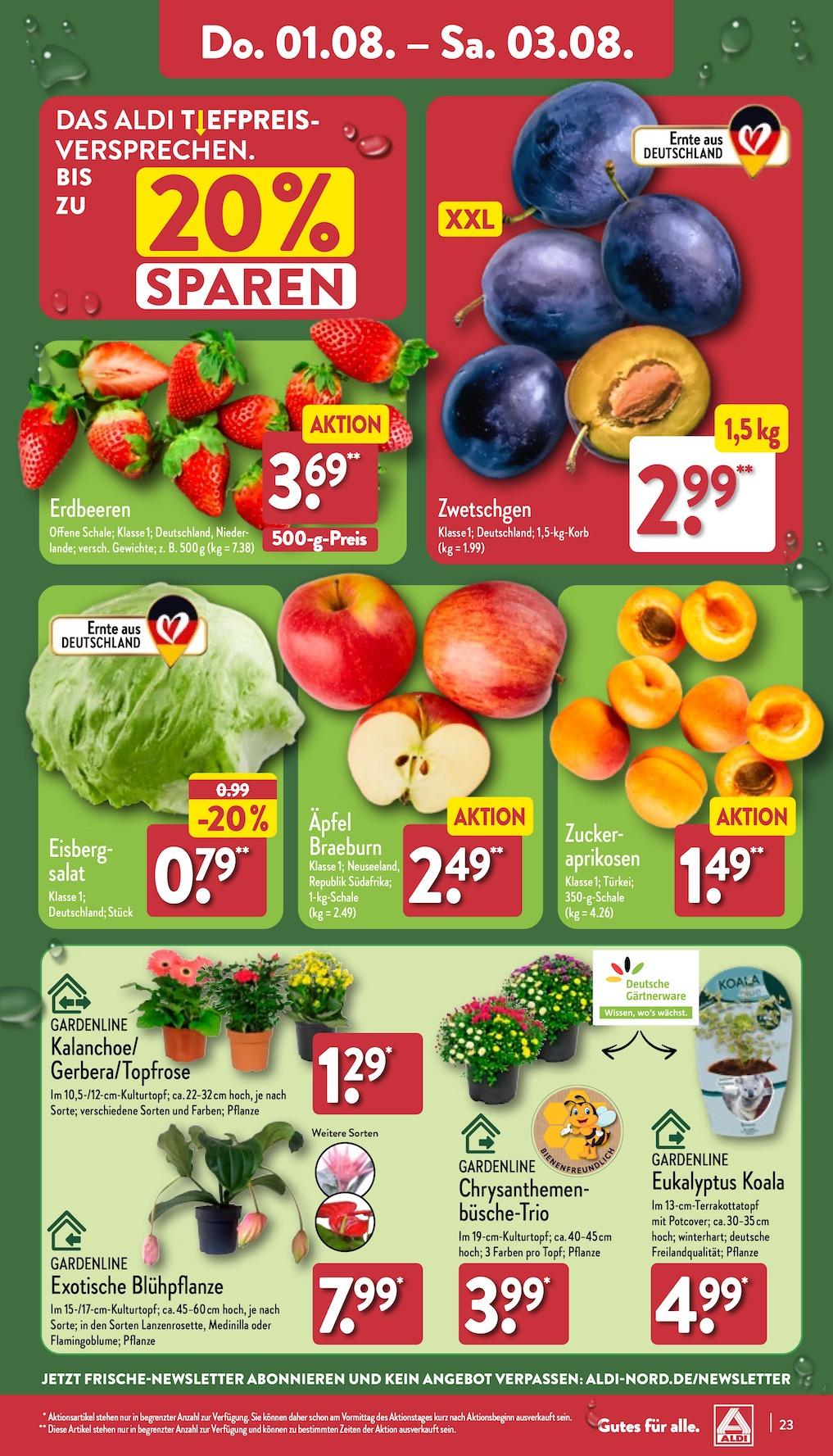 Aldi Aldi Nord Prospekt ab Montag Seite 23