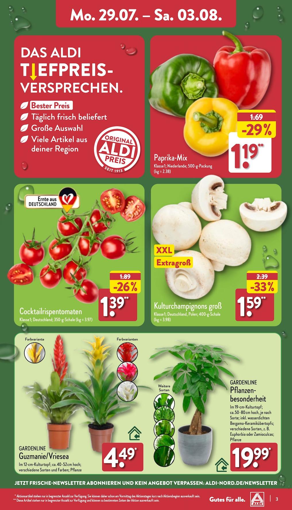Aldi Aldi Nord Prospekt ab Montag Seite 3