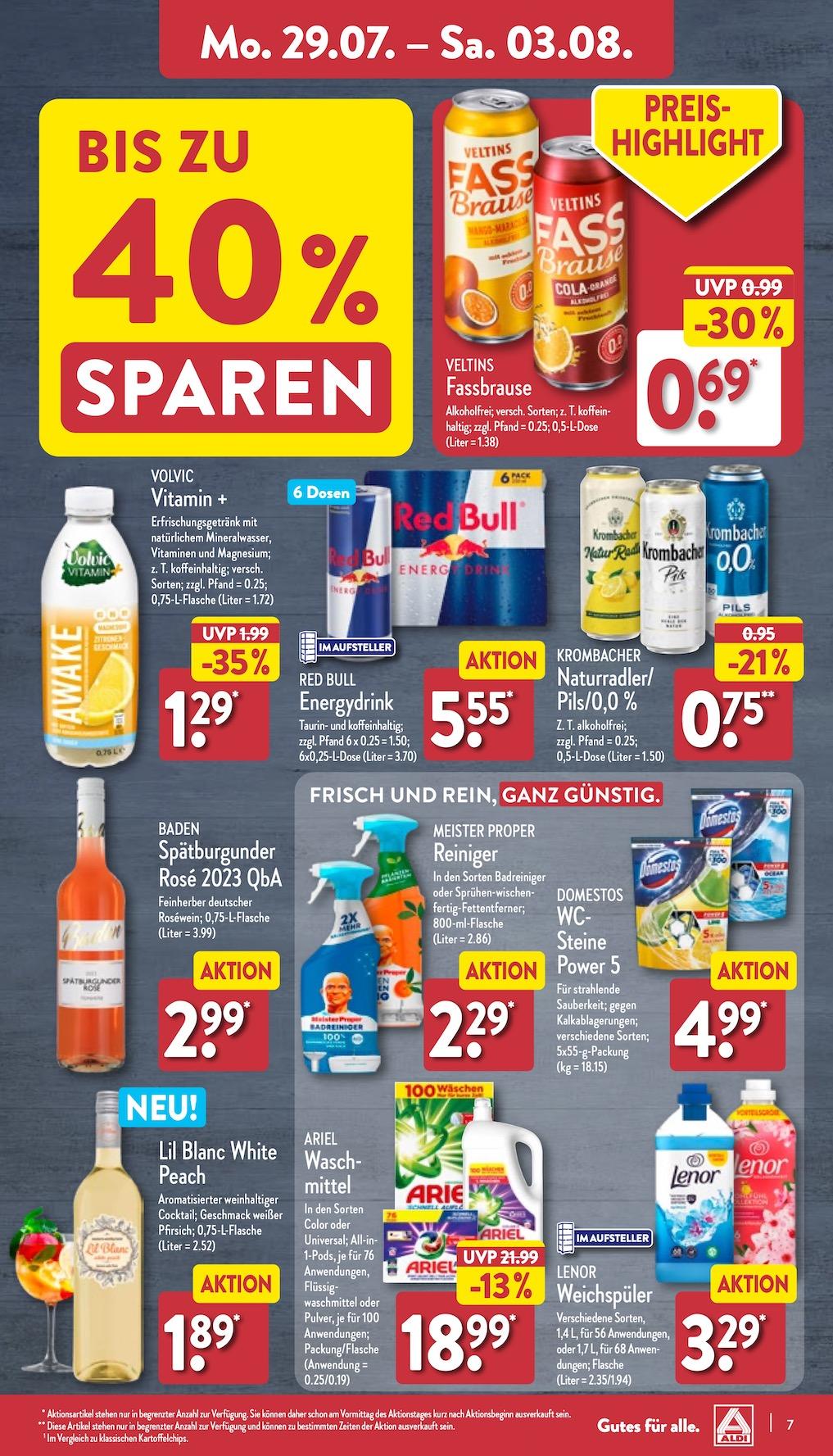 Aldi Aldi Nord Prospekt ab Montag Seite 7