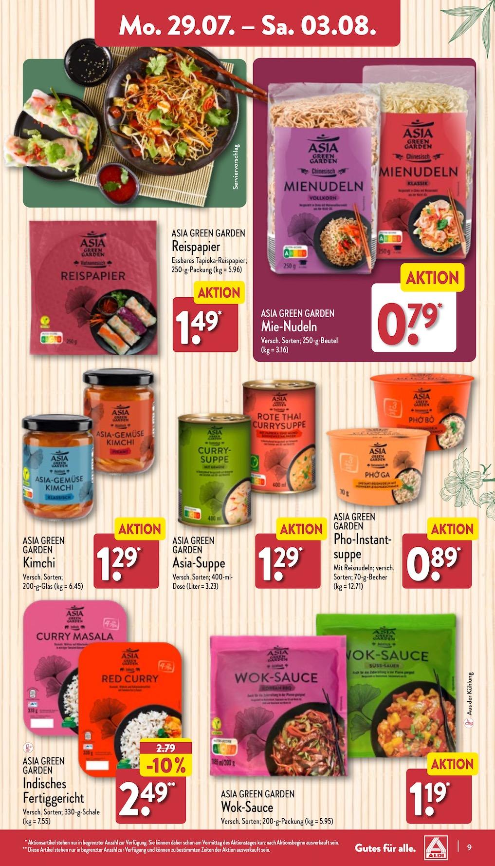 Aldi Aldi Nord Prospekt ab Montag Seite 9