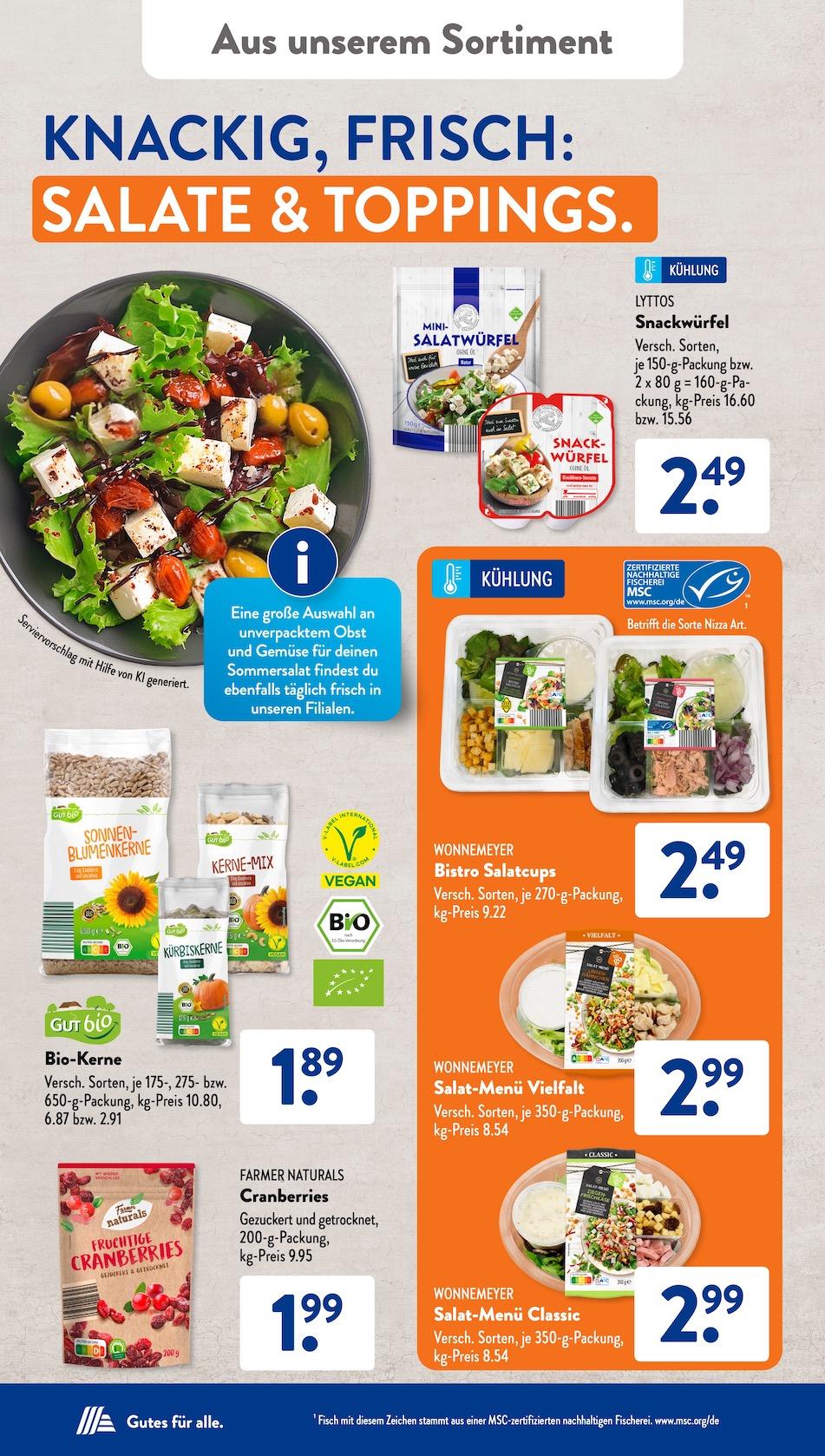 Aldi Aldi Süd Prospekt ab Montag Seite 25