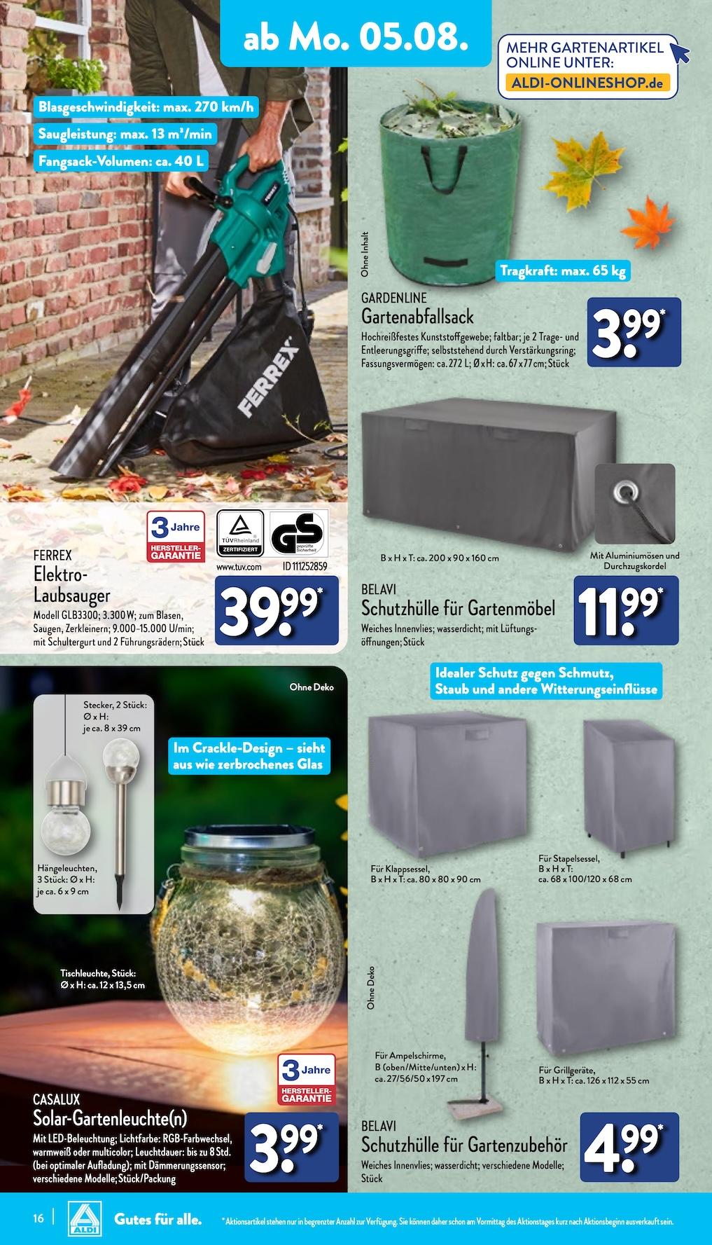 Aldi Aldi Nord Prospekt ab Montag Seite 16
