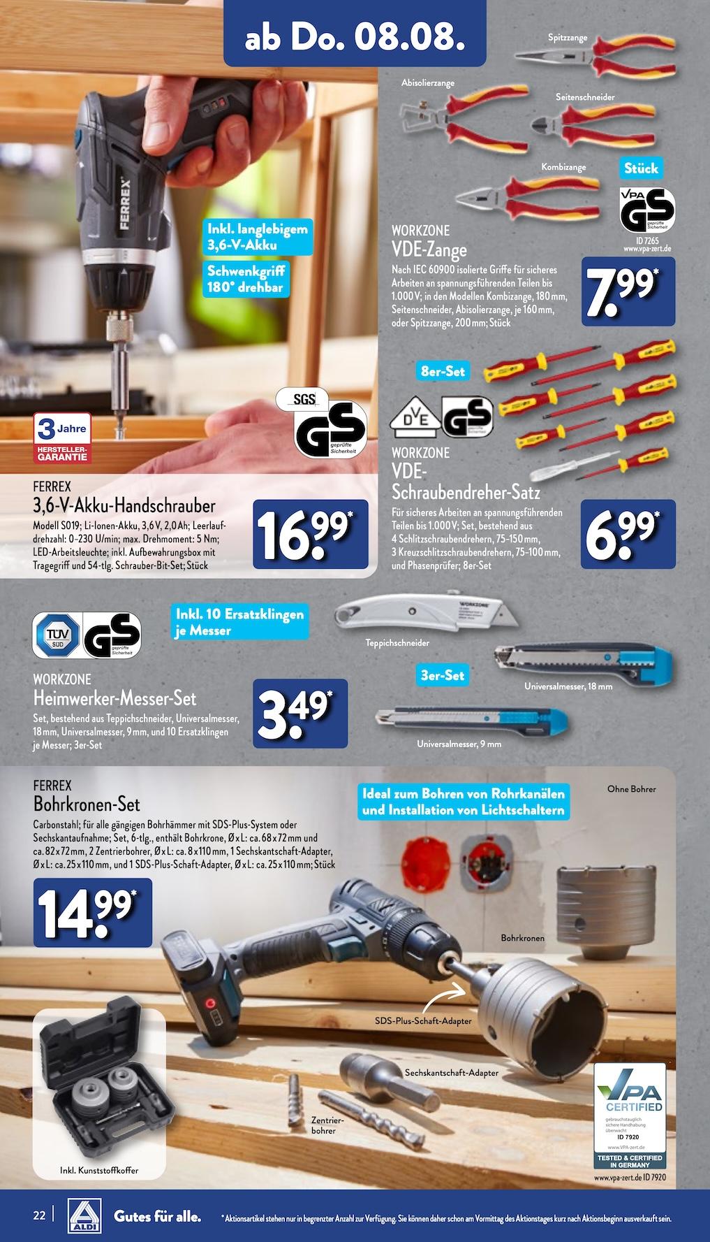 Aldi Aldi Nord Prospekt ab Montag Seite 22