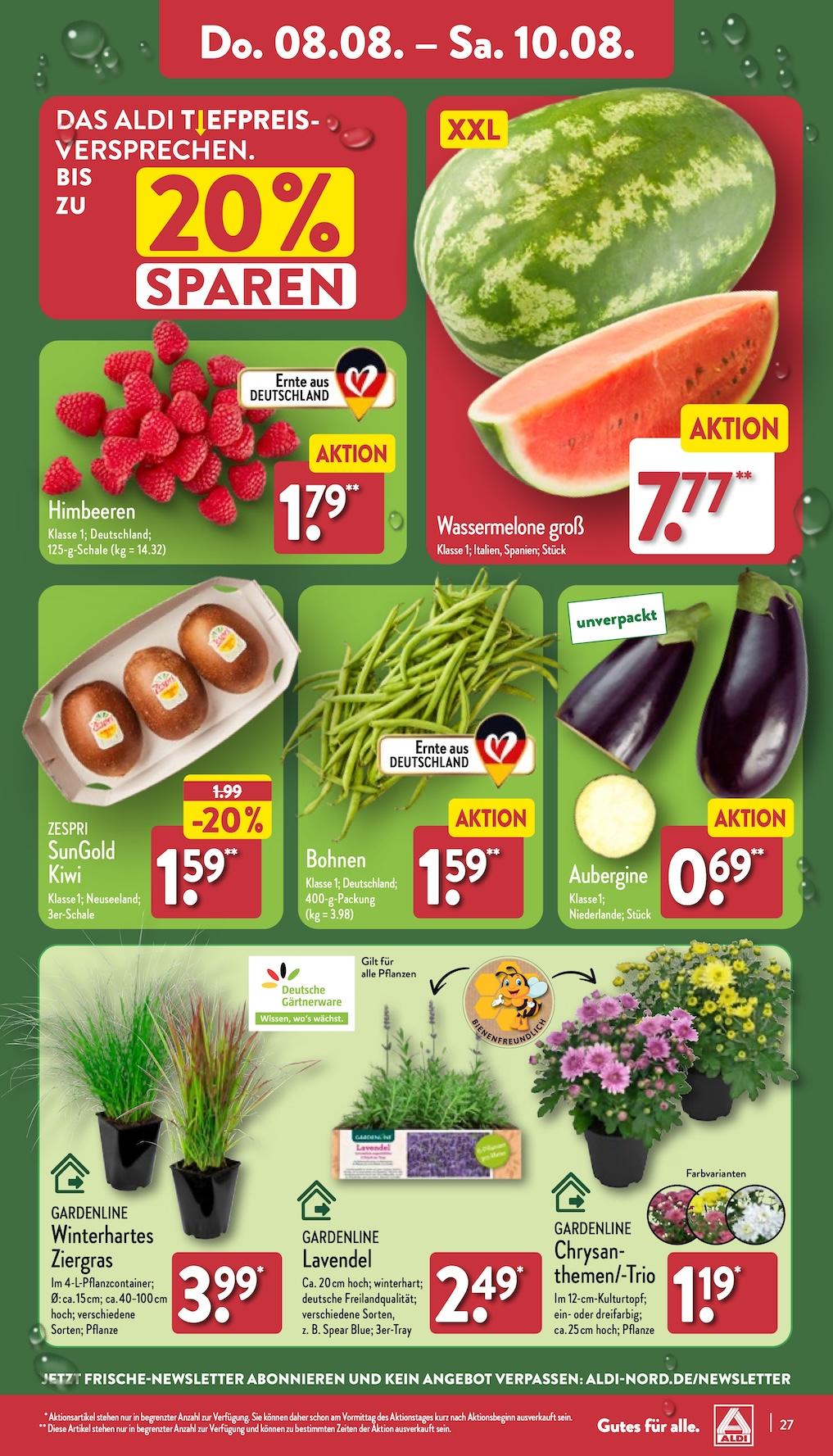 Aldi Aldi Nord Prospekt ab Montag Seite 27