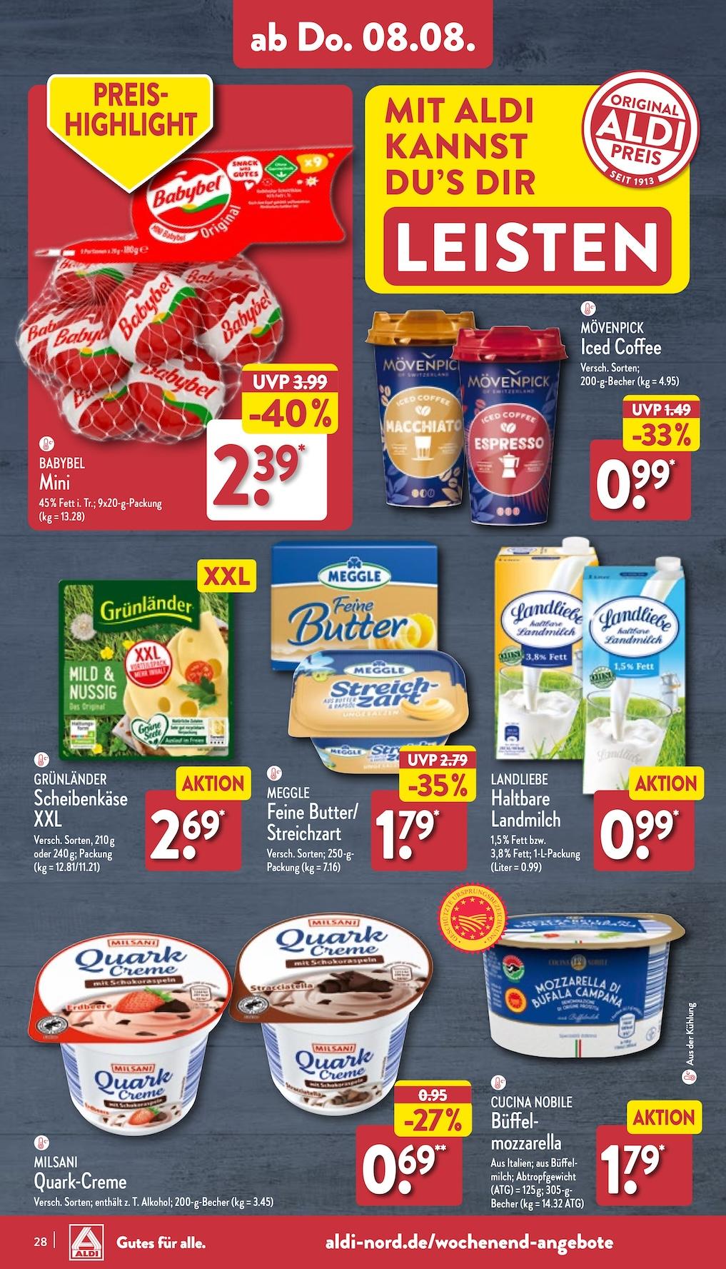 Aldi Aldi Nord Prospekt ab Montag Seite 28