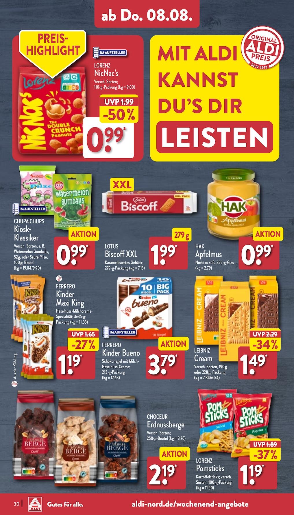 Aldi Aldi Nord Prospekt ab Montag Seite 30