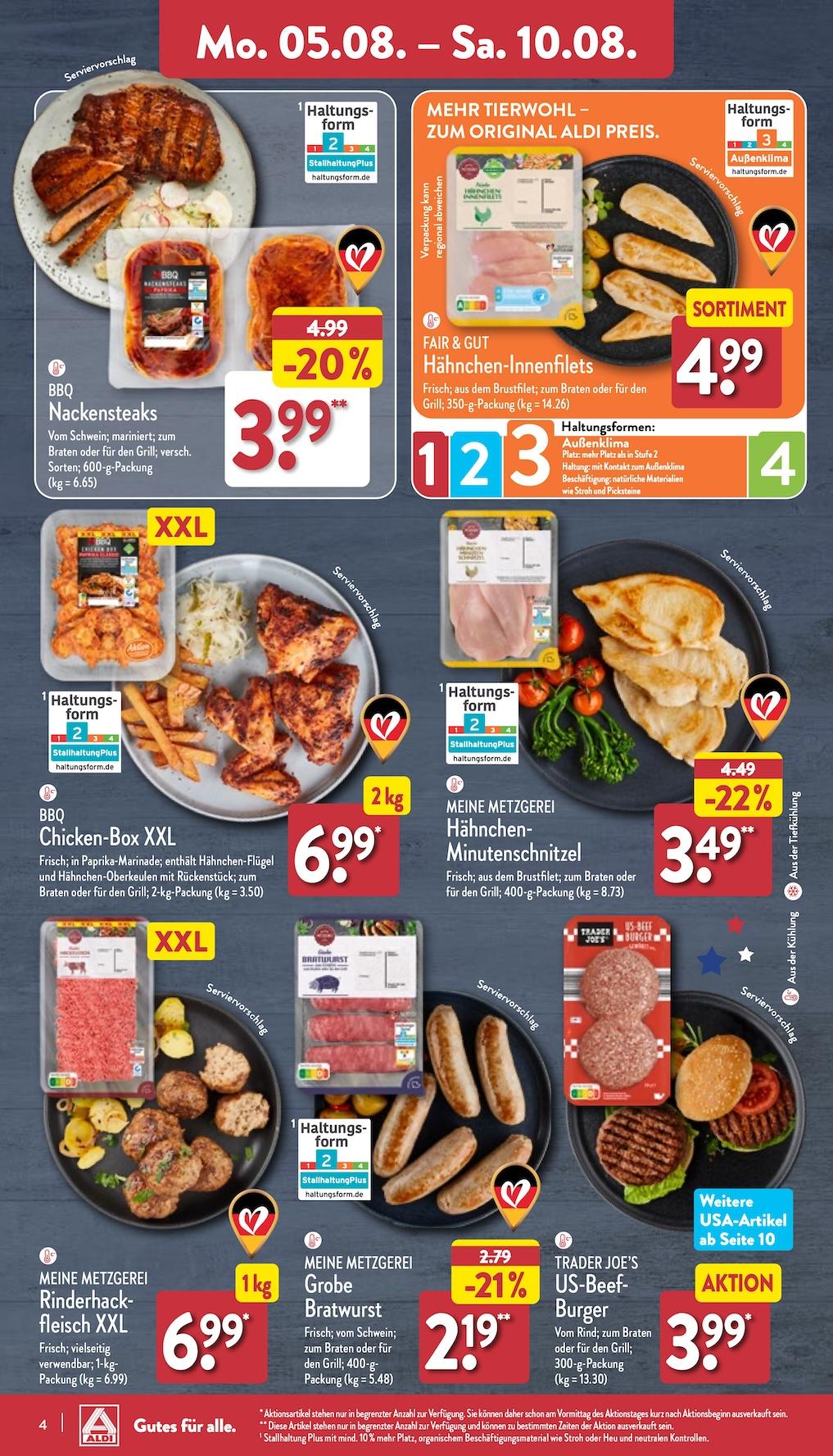 Aldi Aldi Nord Prospekt ab Montag Seite 4