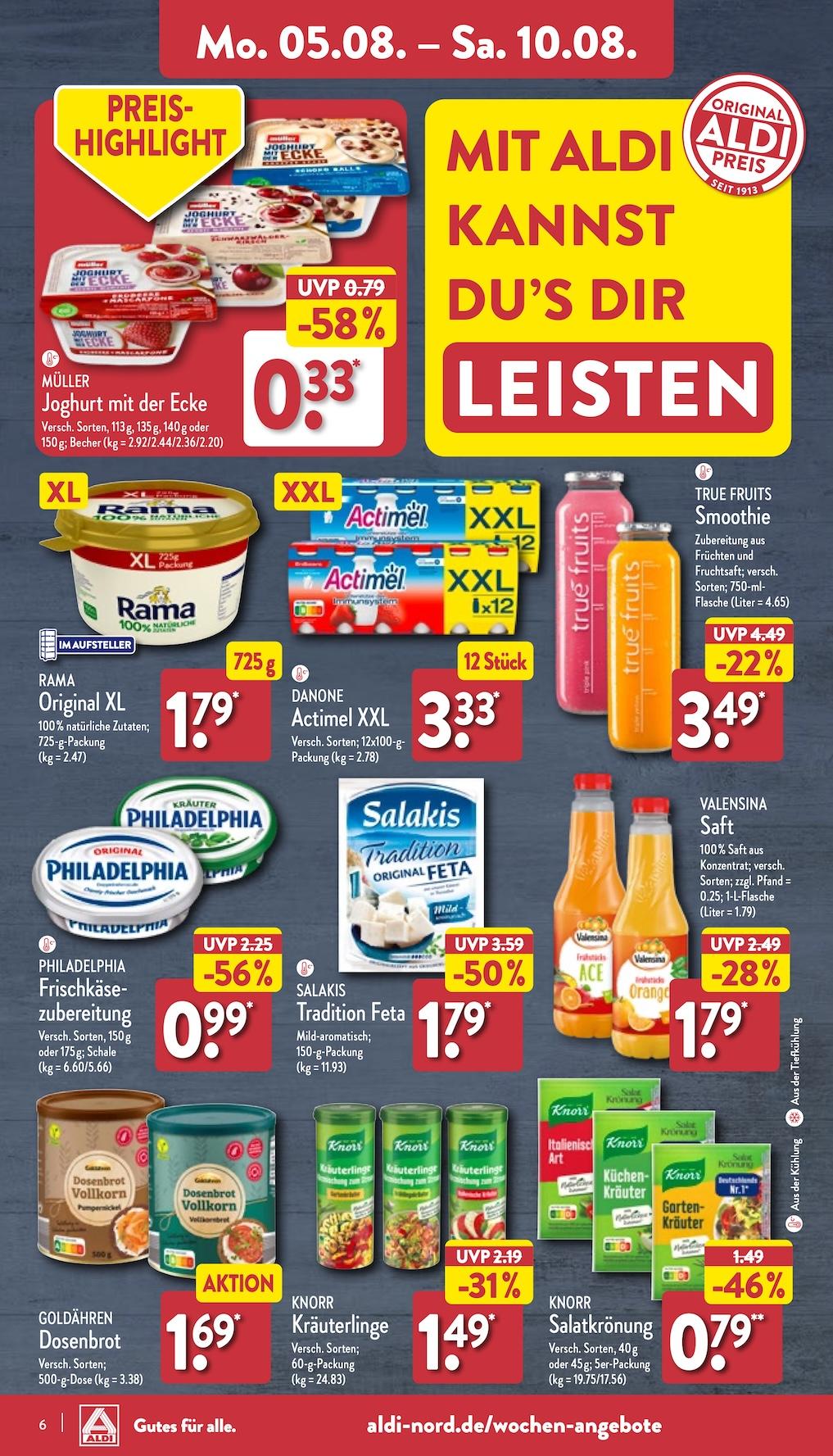 Aldi Aldi Nord Prospekt ab Montag Seite 6
