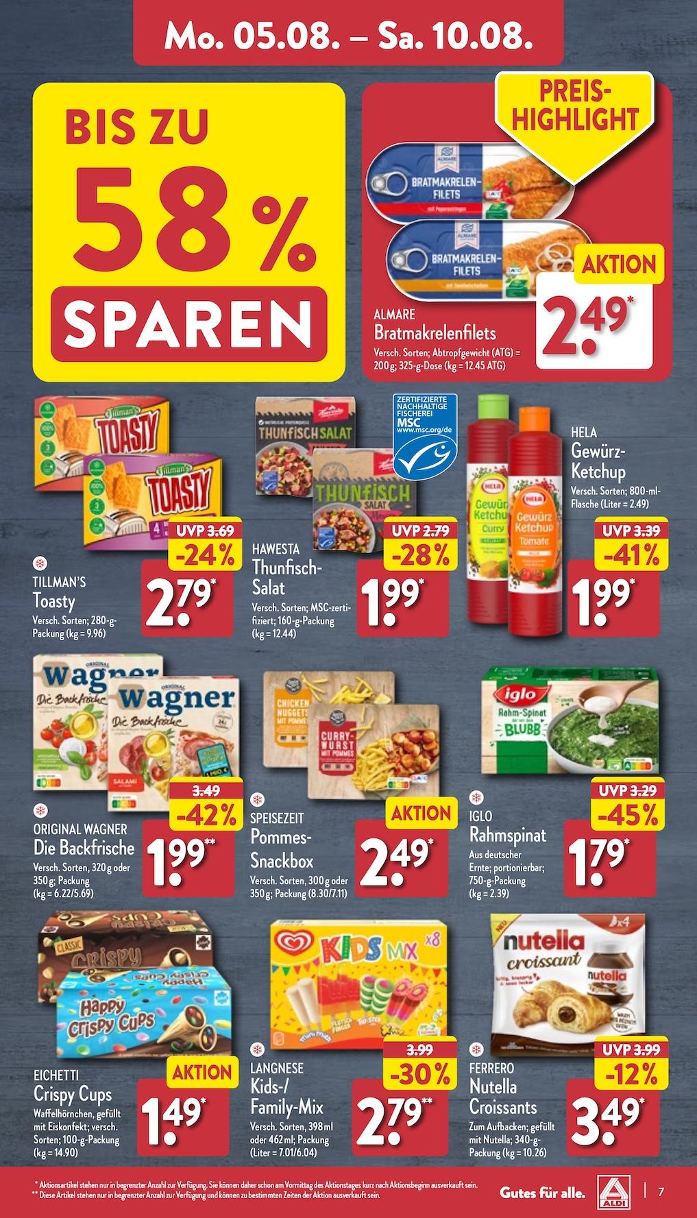 Aldi Aldi Nord Prospekt ab Montag Seite 7