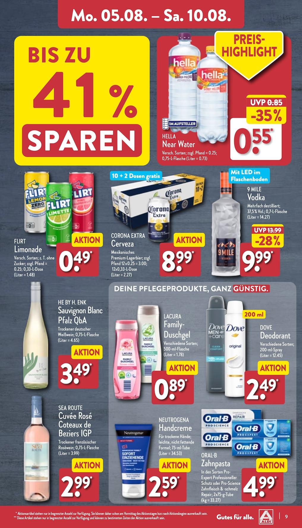 Aldi Aldi Nord Prospekt ab Montag Seite 9