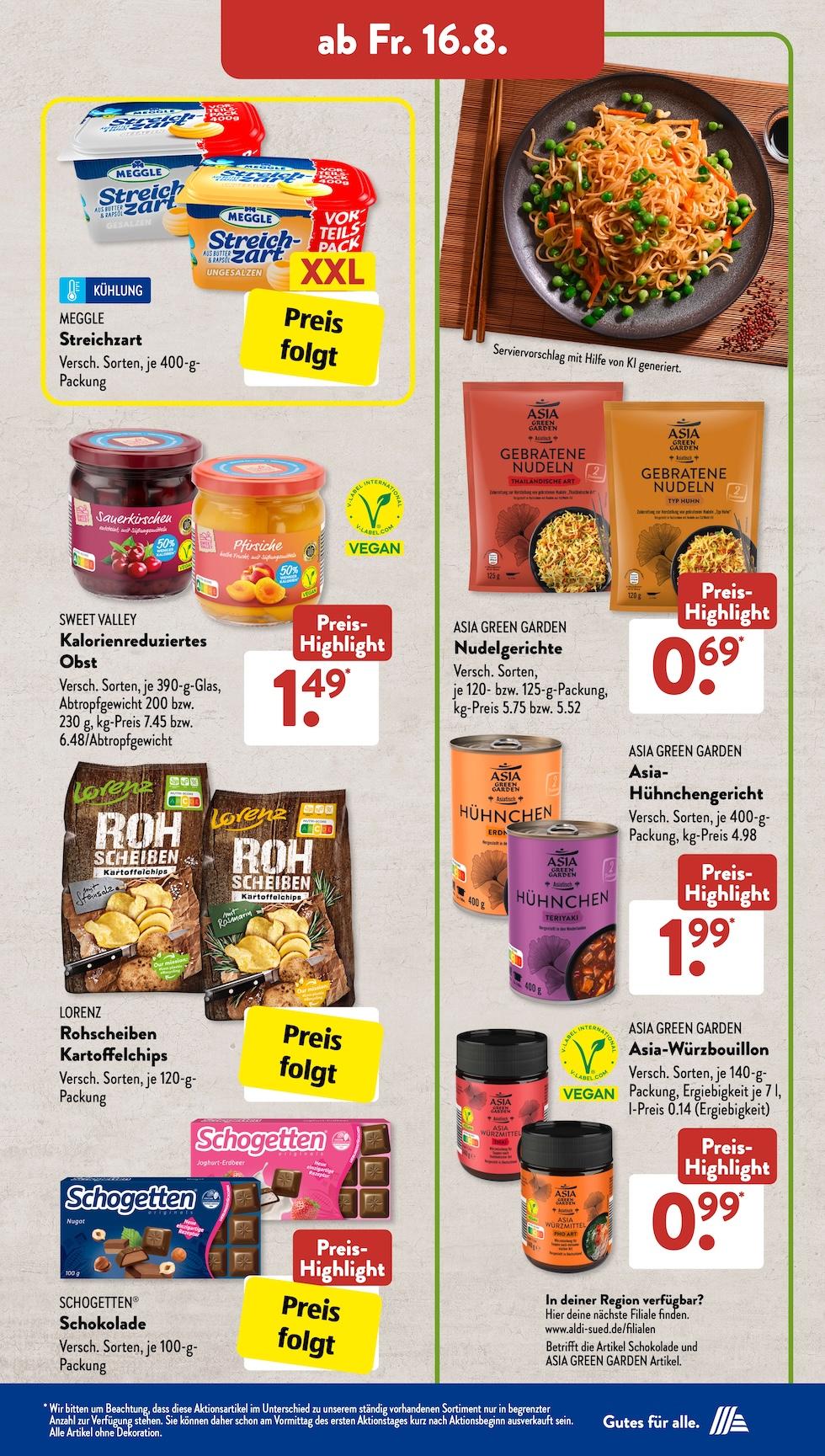 Aldi Aldi Süd Prospekt ab Montag Seite 18