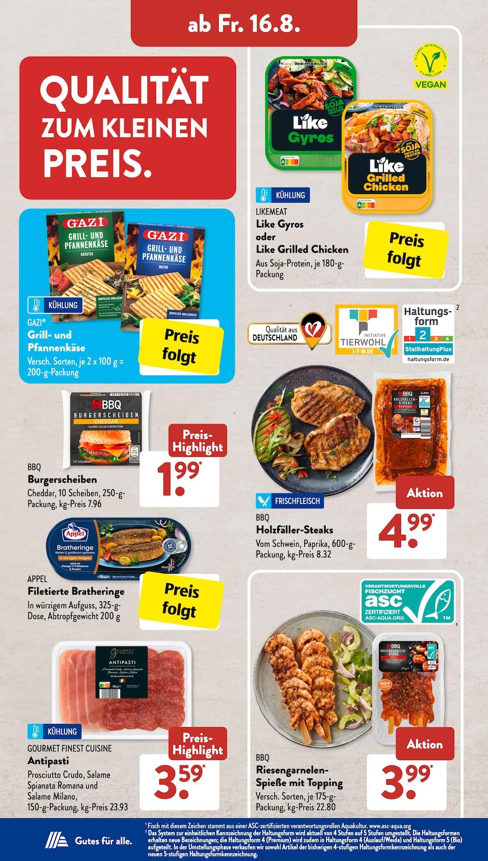 Aldi Aldi Süd Prospekt ab Montag Seite 19