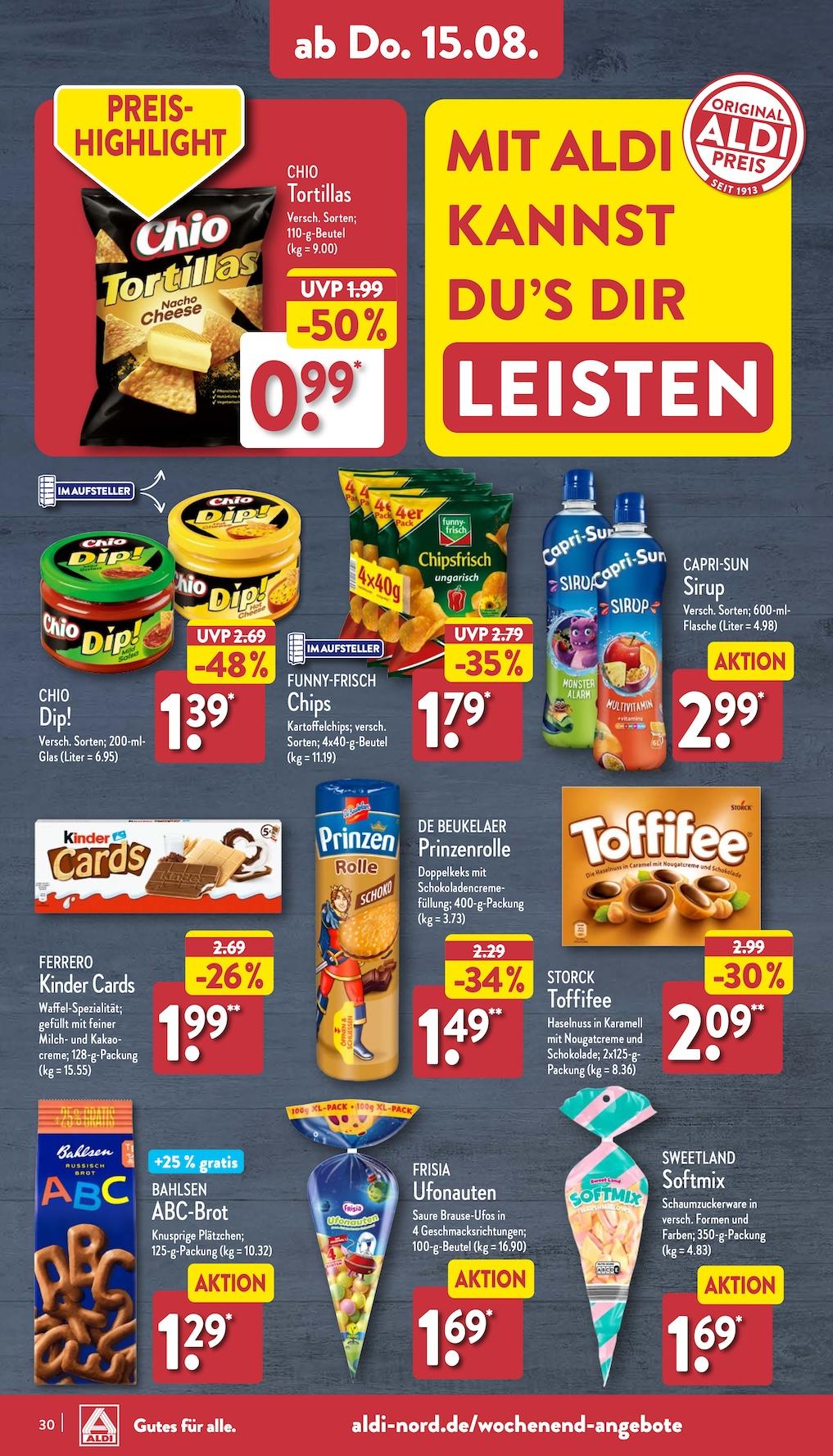 Aldi Aldi Nord Prospekt ab Montag Seite 30