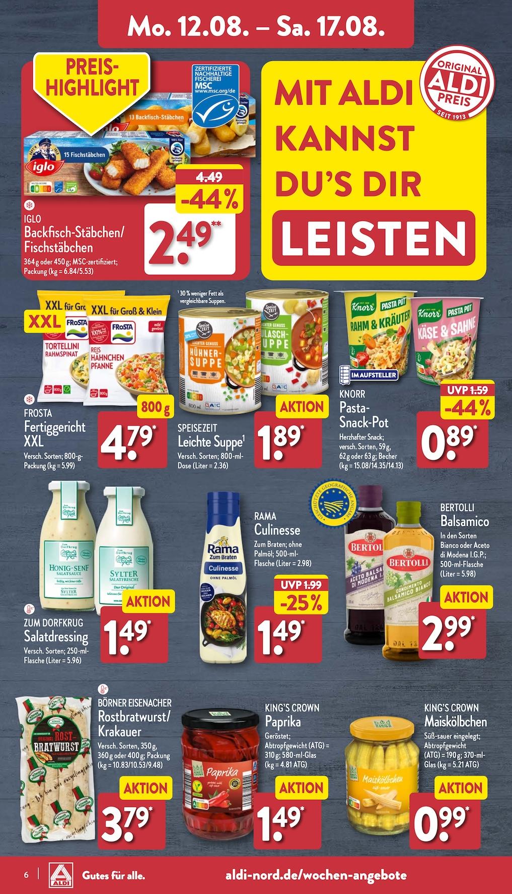 Aldi Aldi Nord Prospekt ab Montag Seite 6