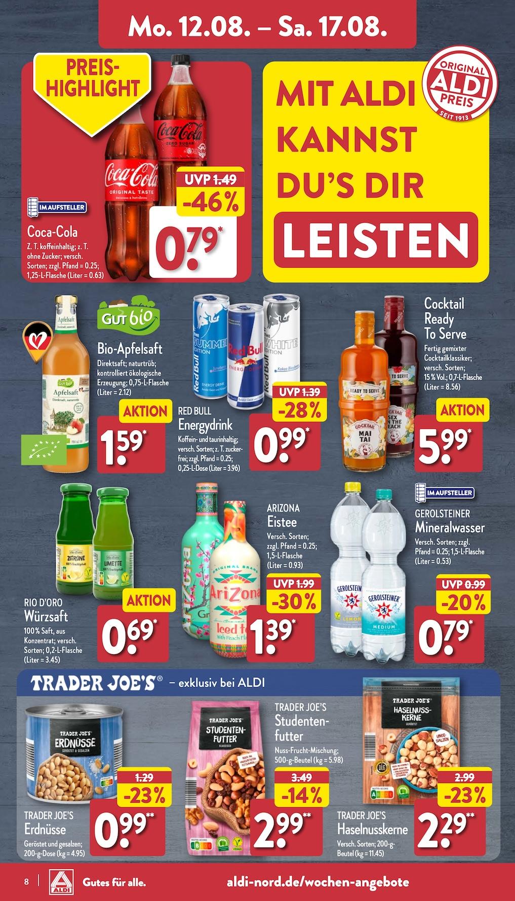 Aldi Aldi Nord Prospekt ab Montag Seite 8