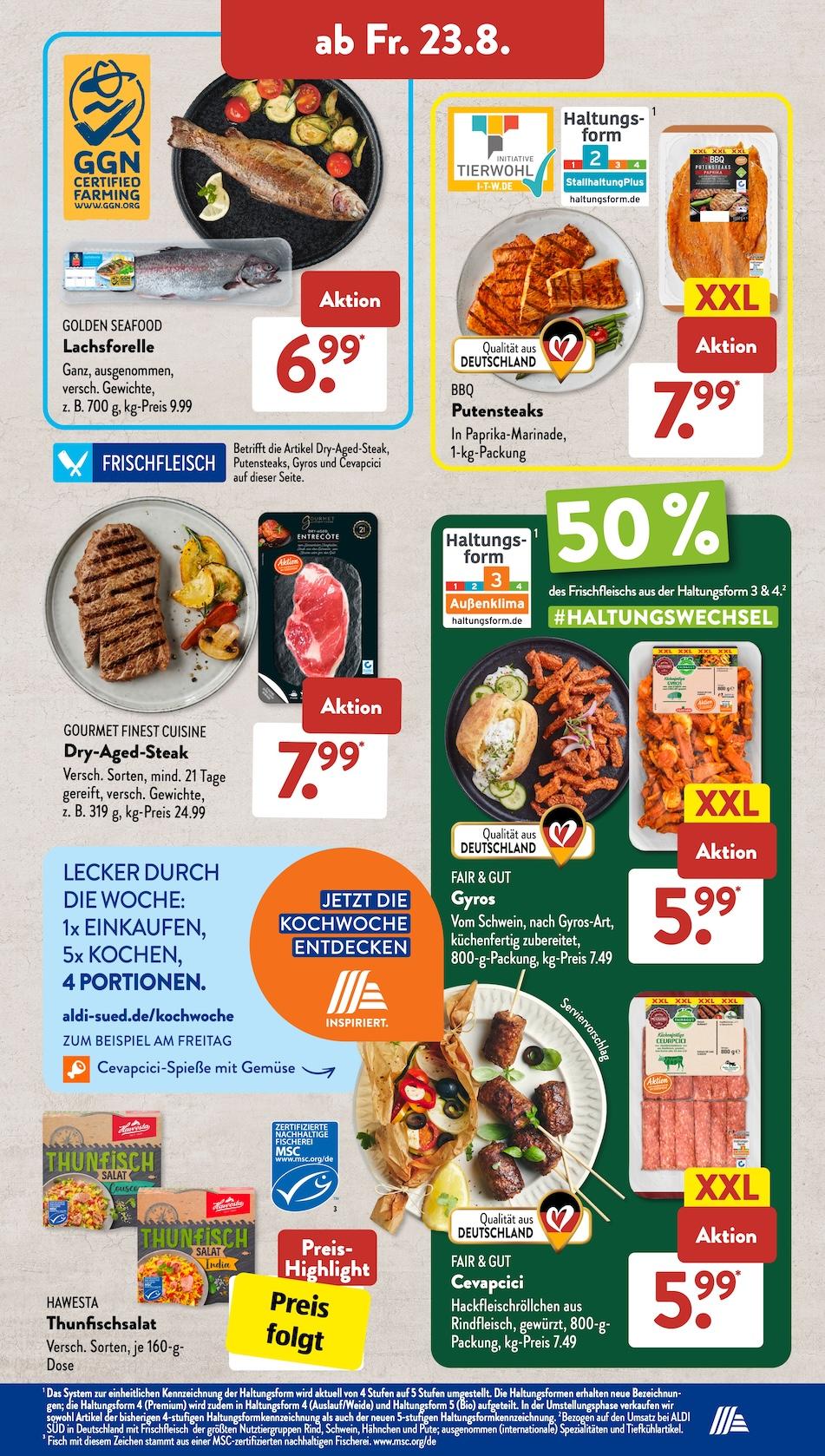 Aldi Aldi Süd Prospekt ab Montag Seite 19