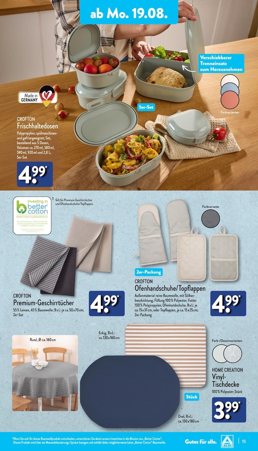 Aldi Aldi Nord Prospekt ab Montag Seite 15