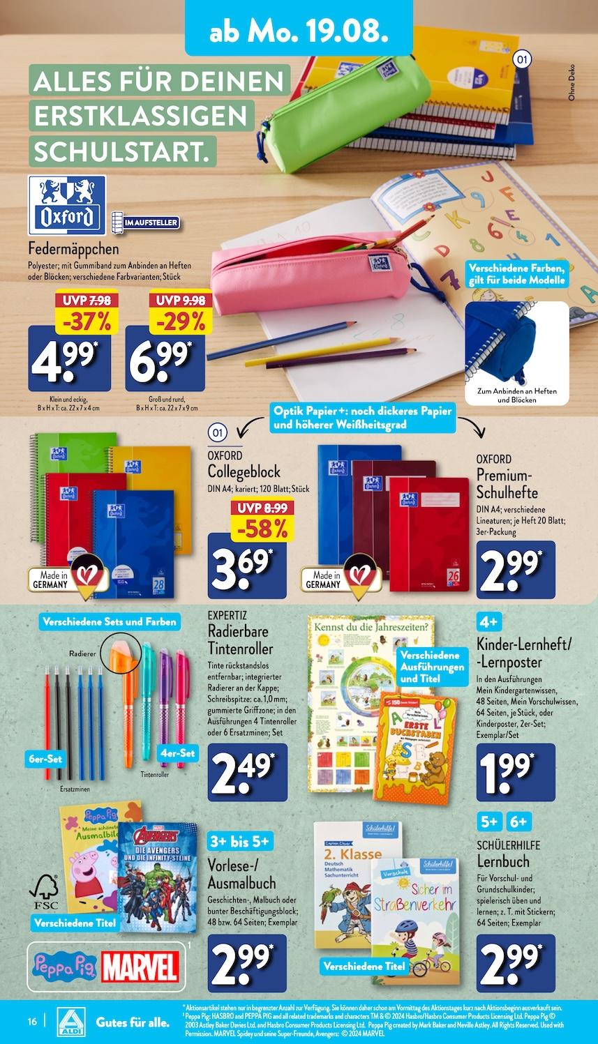 Aldi Aldi Nord Prospekt ab Montag Seite 16