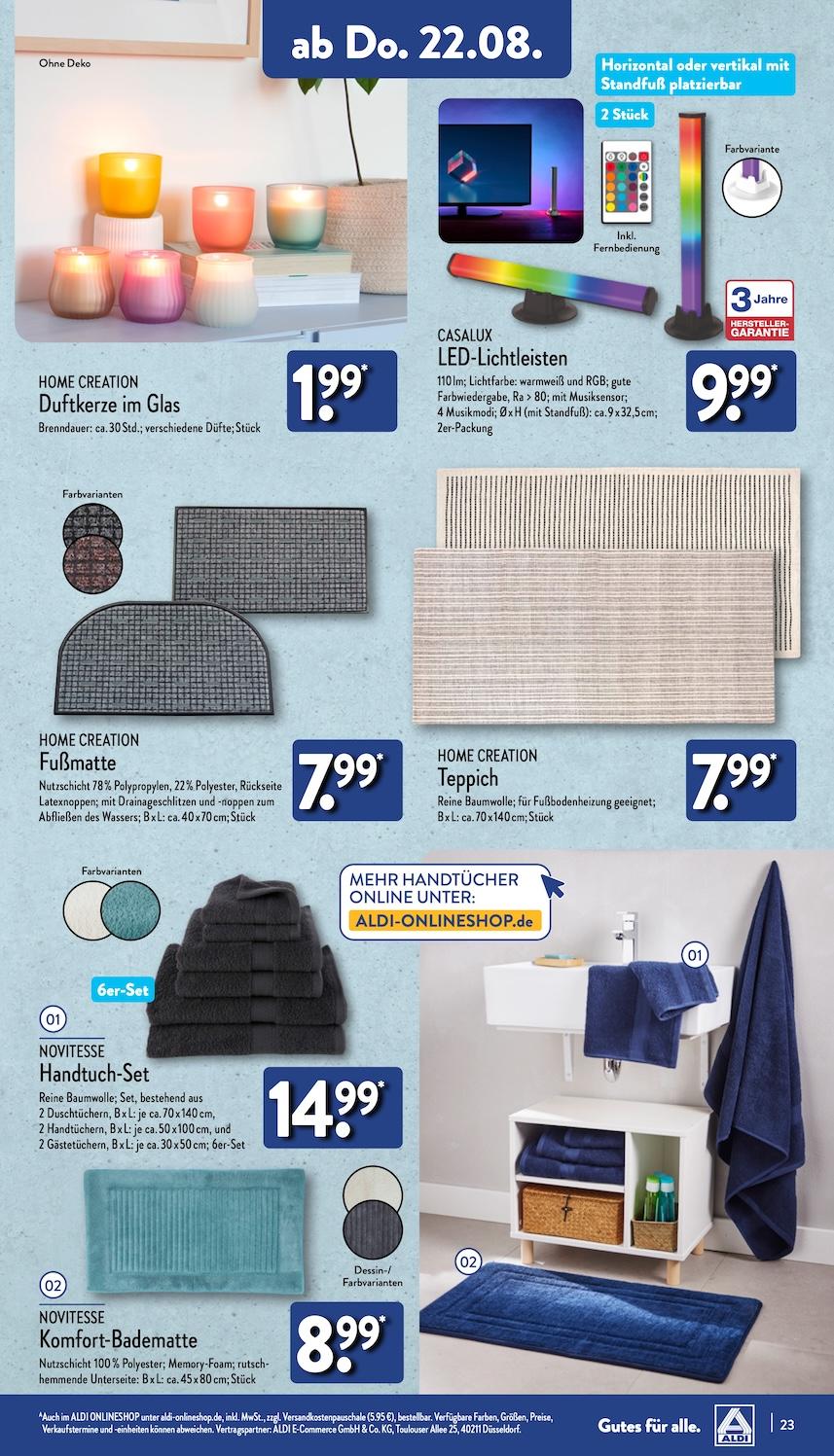 Aldi Aldi Nord Prospekt ab Montag Seite 23