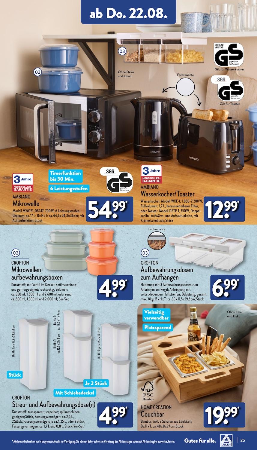 Aldi Aldi Nord Prospekt ab Montag Seite 25