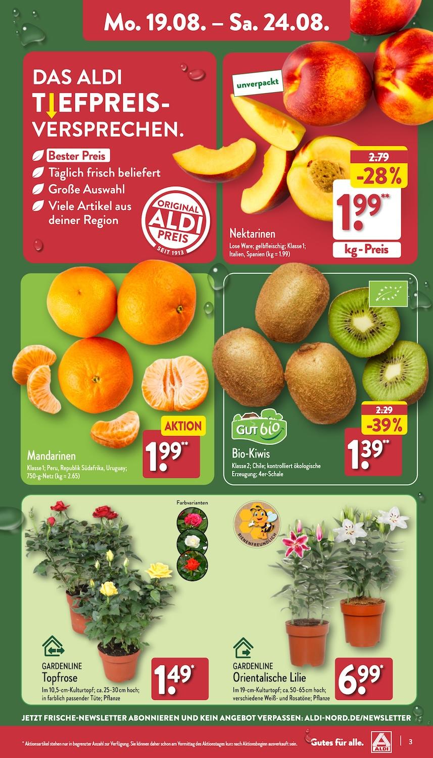 Aldi Aldi Nord Prospekt ab Montag Seite 3