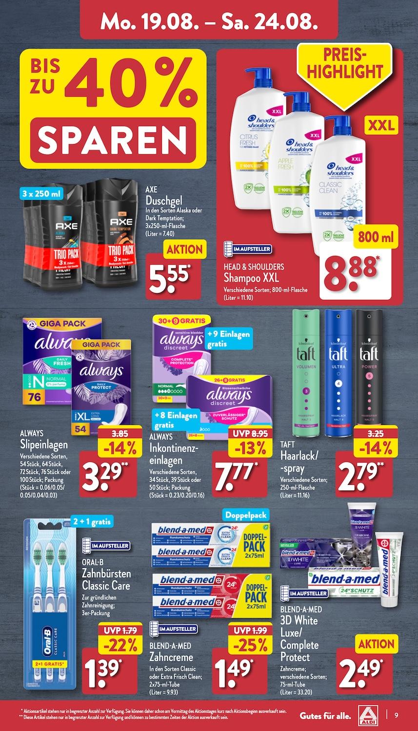 Aldi Aldi Nord Prospekt ab Montag Seite 9