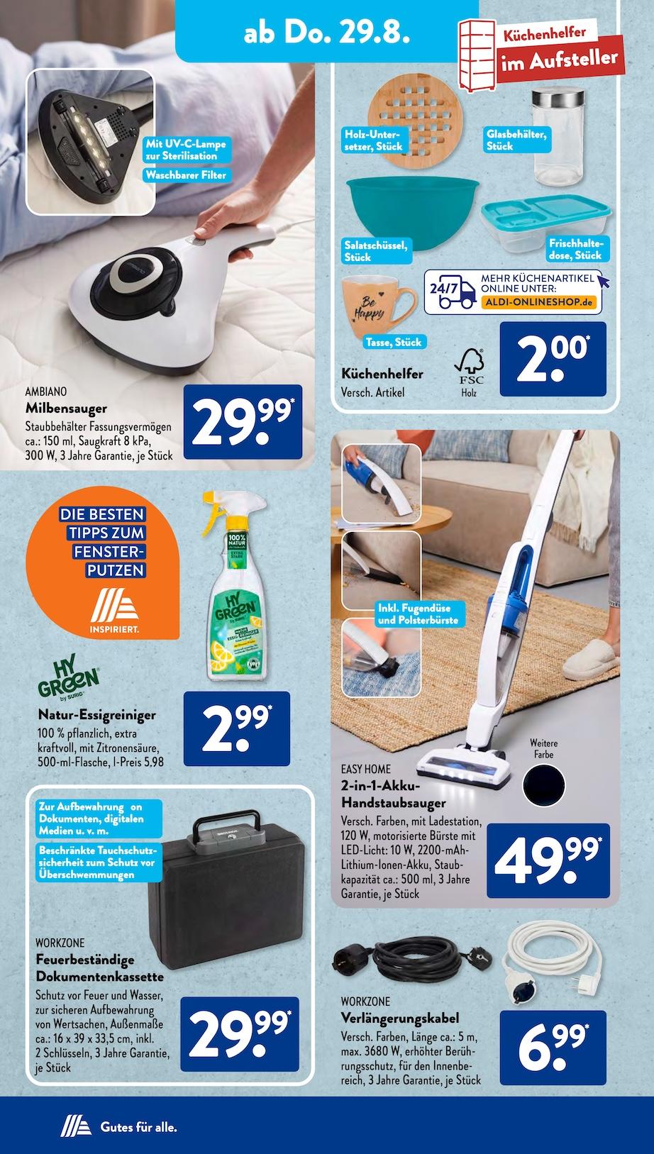 Aldi Aldi Süd Prospekt ab Montag Seite 8