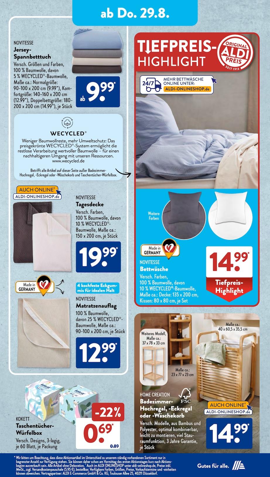 Aldi Aldi Süd Prospekt ab Montag Seite 9