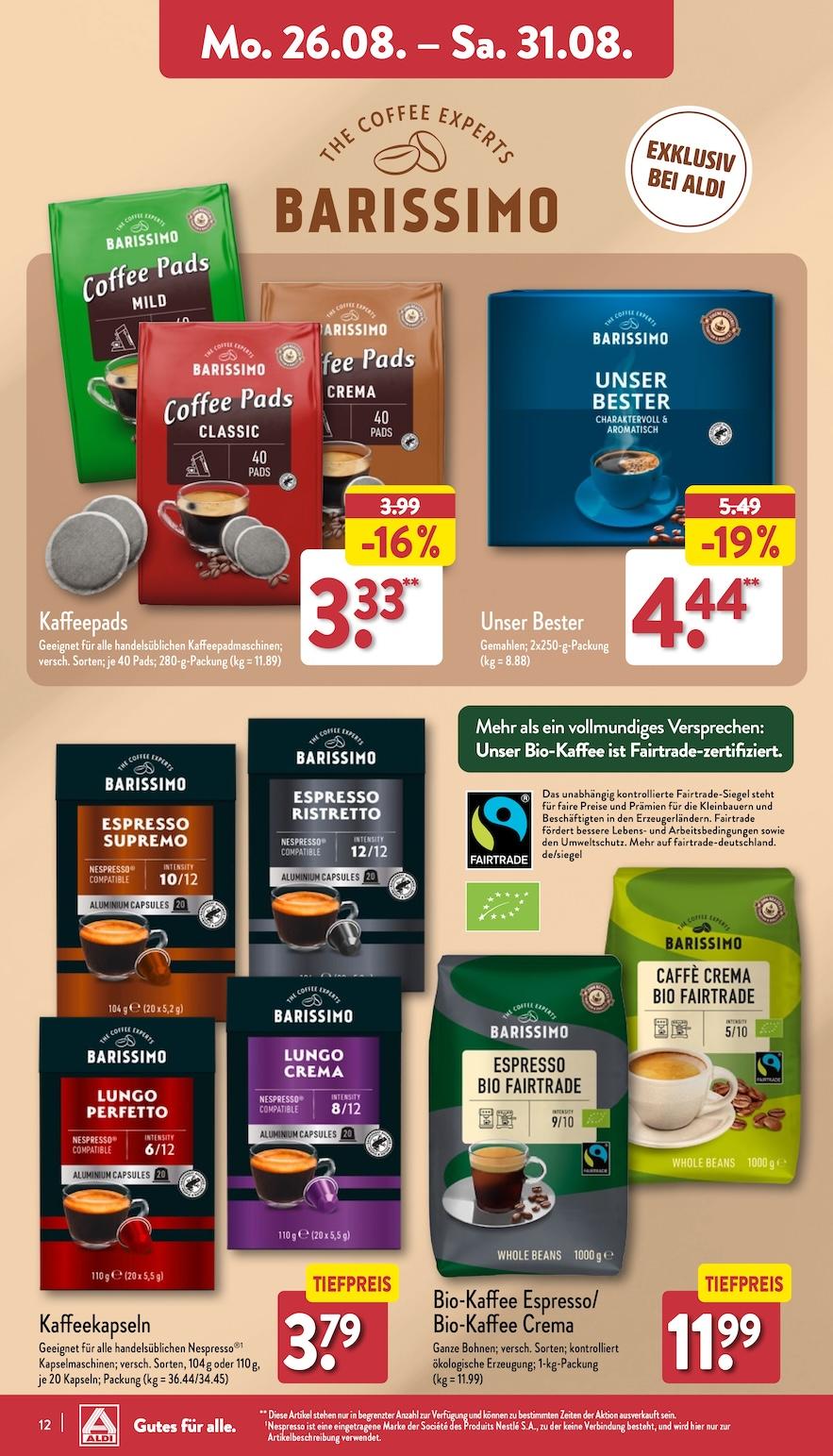 Aldi Aldi Nord Prospekt ab Montag Seite 12