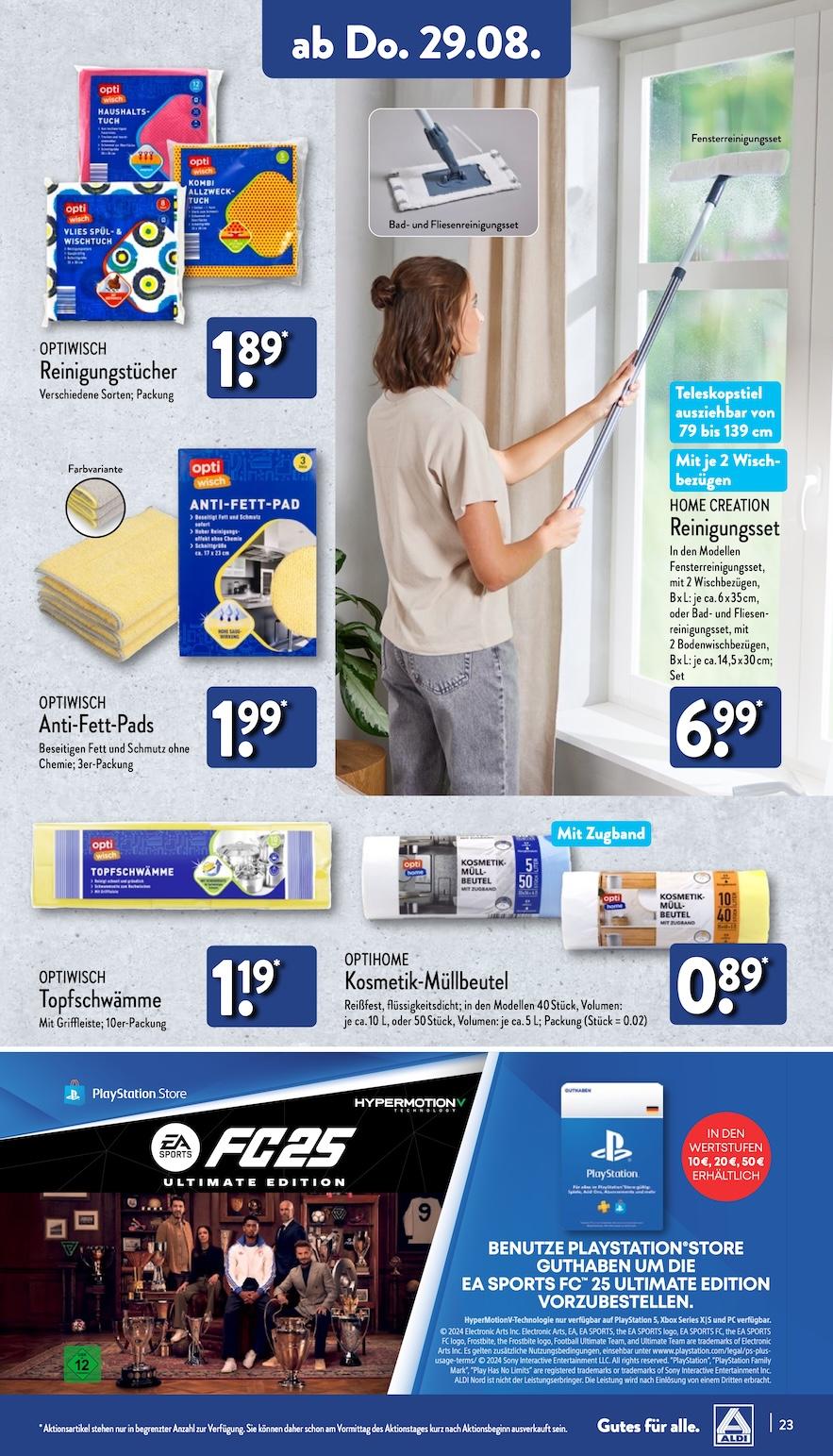 Aldi Aldi Nord Prospekt ab Montag Seite 23