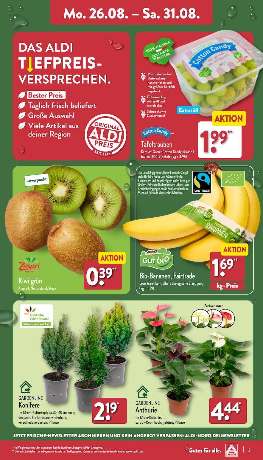 Aldi Aldi Nord Prospekt ab Montag Seite 3