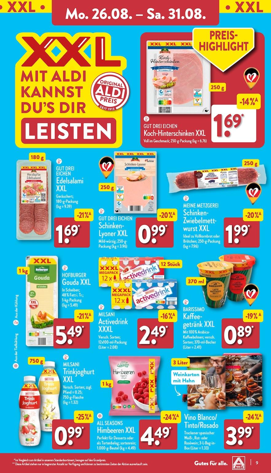 Aldi Aldi Nord Prospekt ab Montag Seite 9