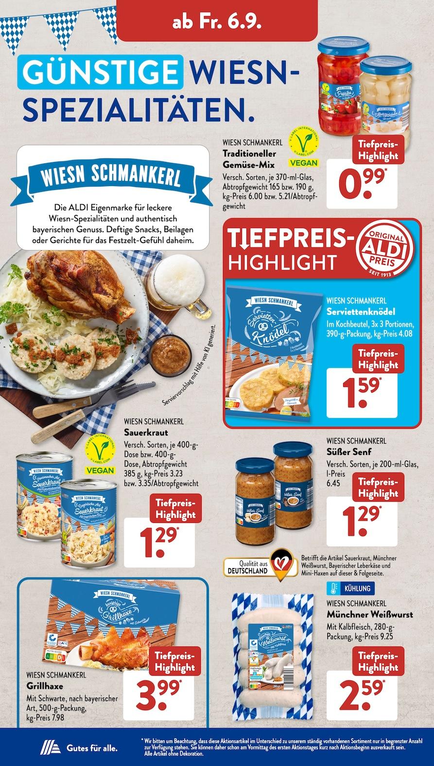 Aldi Aldi Süd Prospekt ab Montag Seite 21