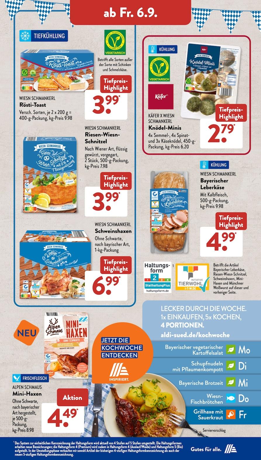Aldi Aldi Süd Prospekt ab Montag Seite 22
