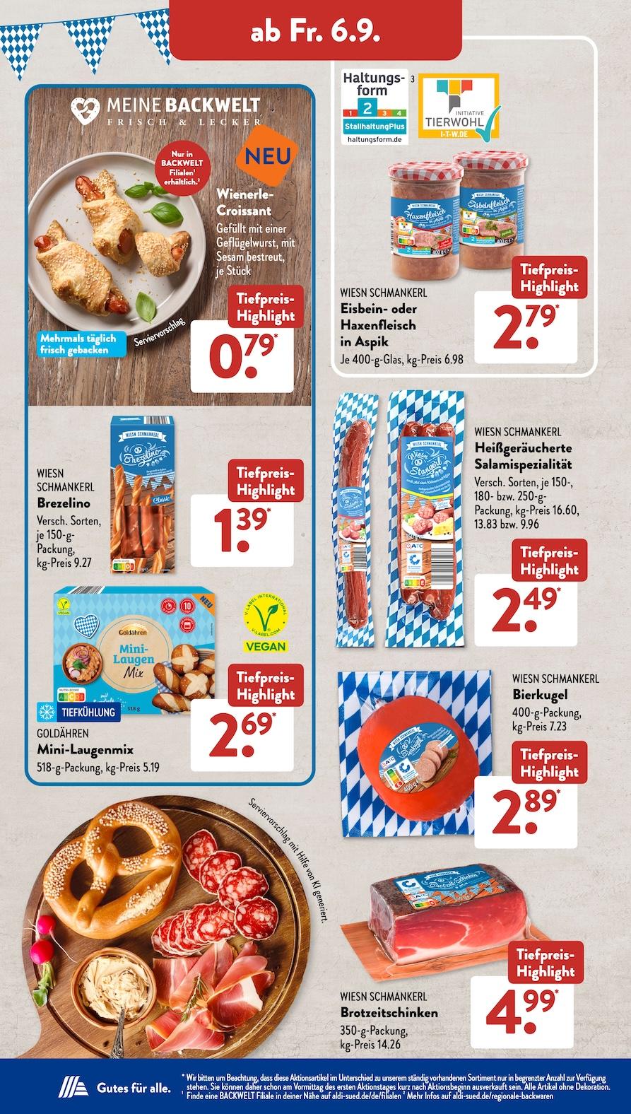 Aldi Aldi Süd Prospekt ab Montag Seite 23