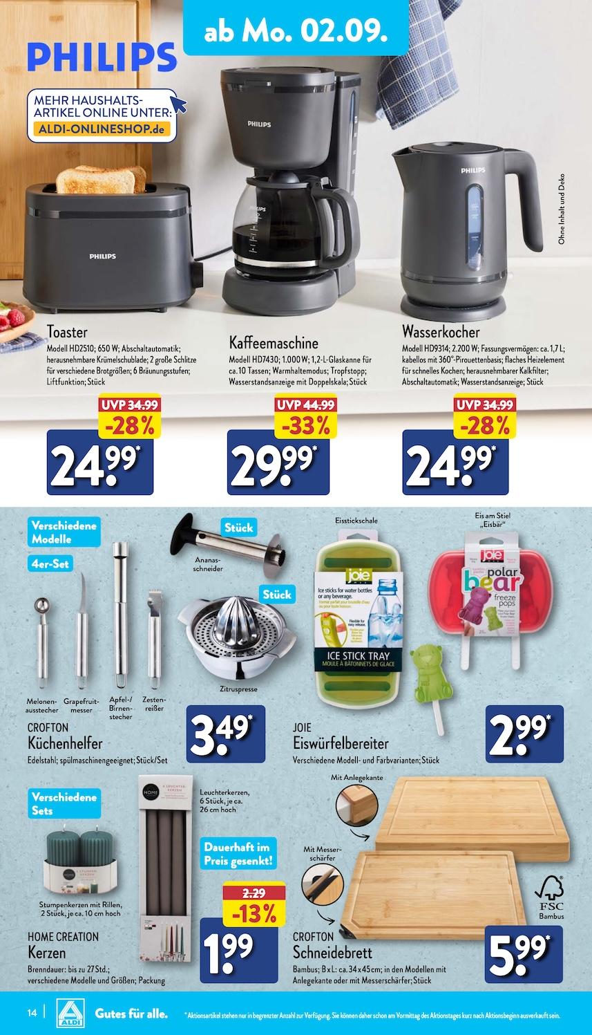 Aldi Aldi Nord Prospekt ab Montag Seite 14