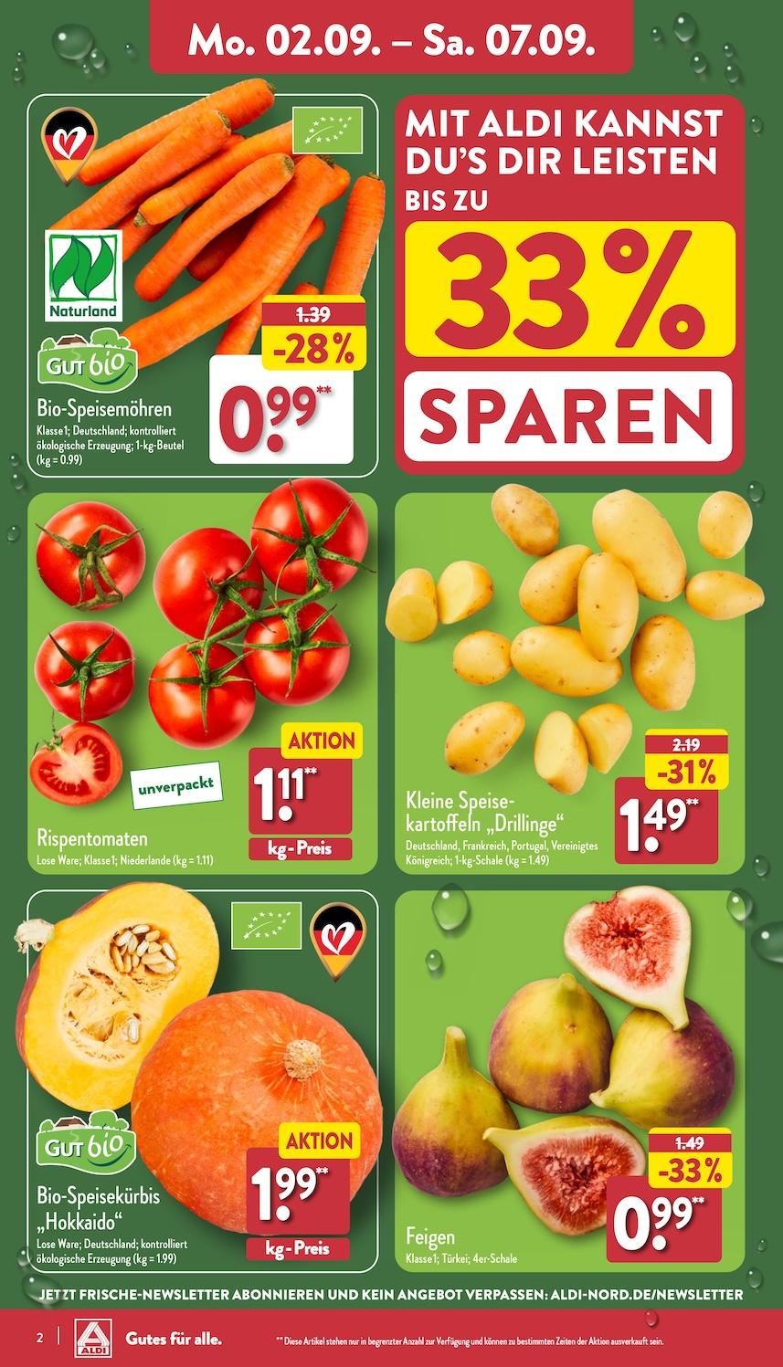 Aldi Aldi Nord Prospekt ab Montag Seite 2
