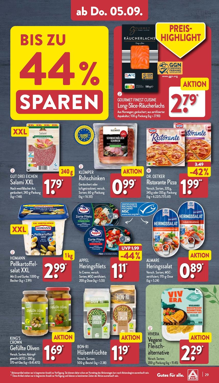 Aldi Aldi Nord Prospekt ab Montag Seite 29