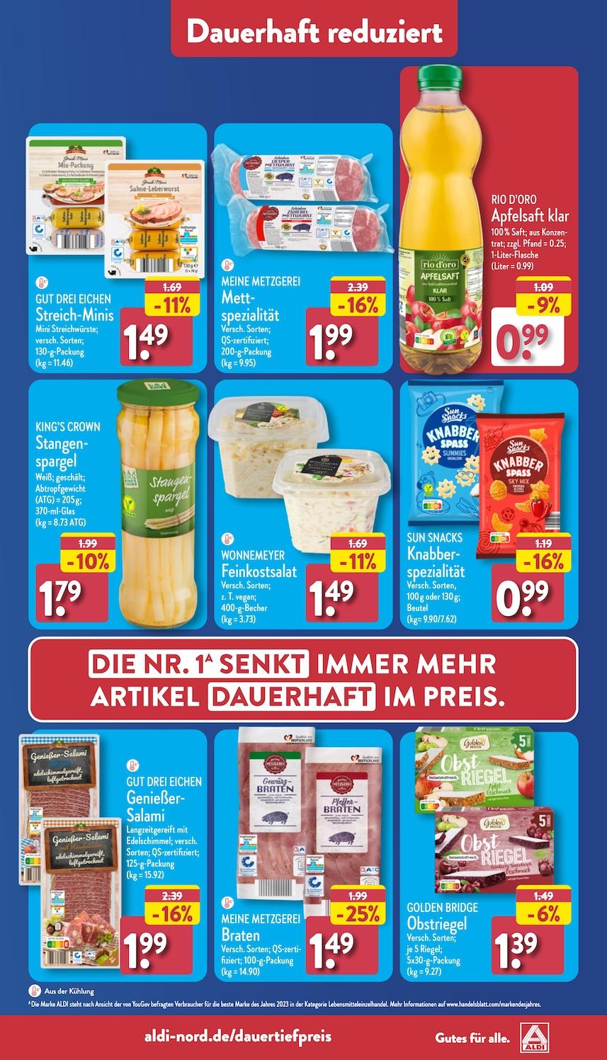 Aldi Aldi Nord Prospekt ab Montag Seite 39