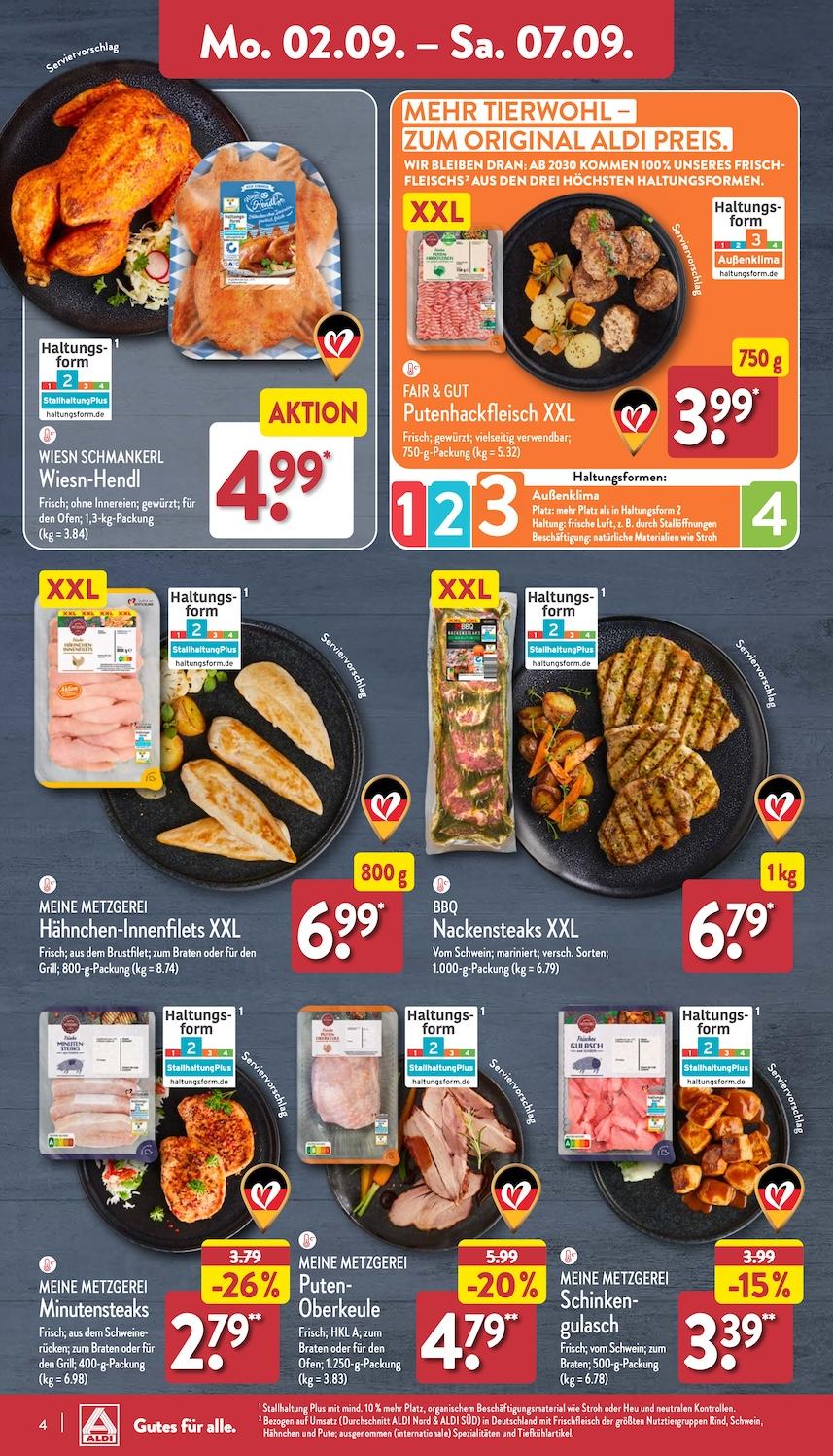 Aldi Aldi Nord Prospekt ab Montag Seite 4